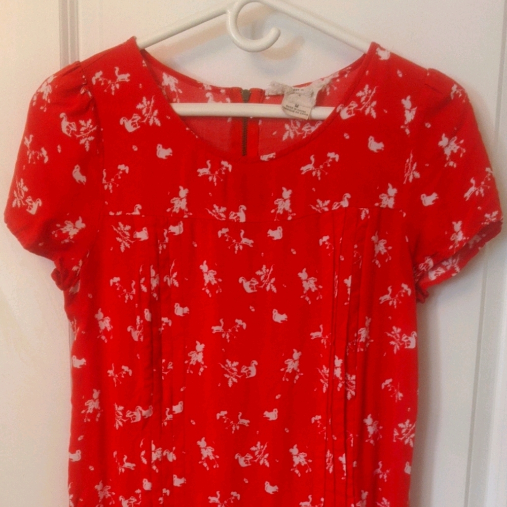Cotton mini dress